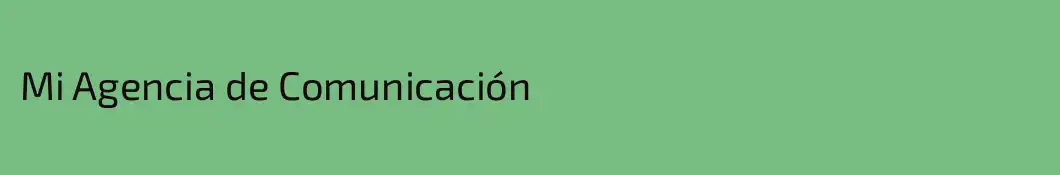Mi Agencia de Comunicación